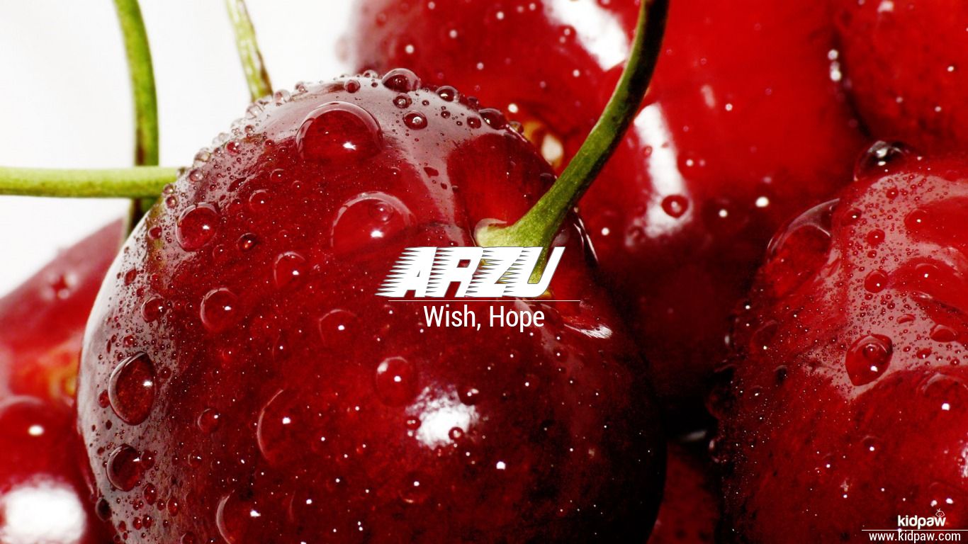 Arzu 3D Name Wallpaper for Mobile, Write آرزو Name on Photo Online