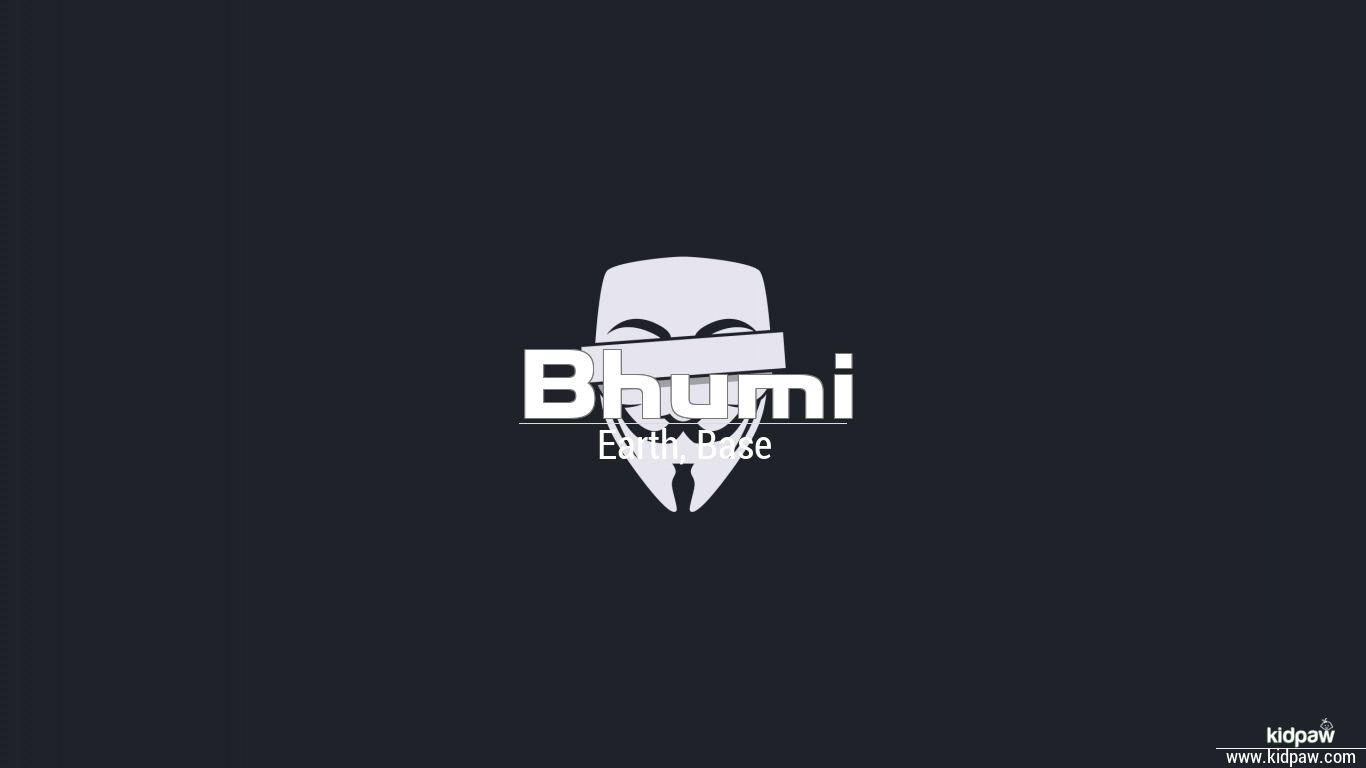 Bhumi 3D Name Wallpaper for Mobile, Write भूमि Name on Photo Online