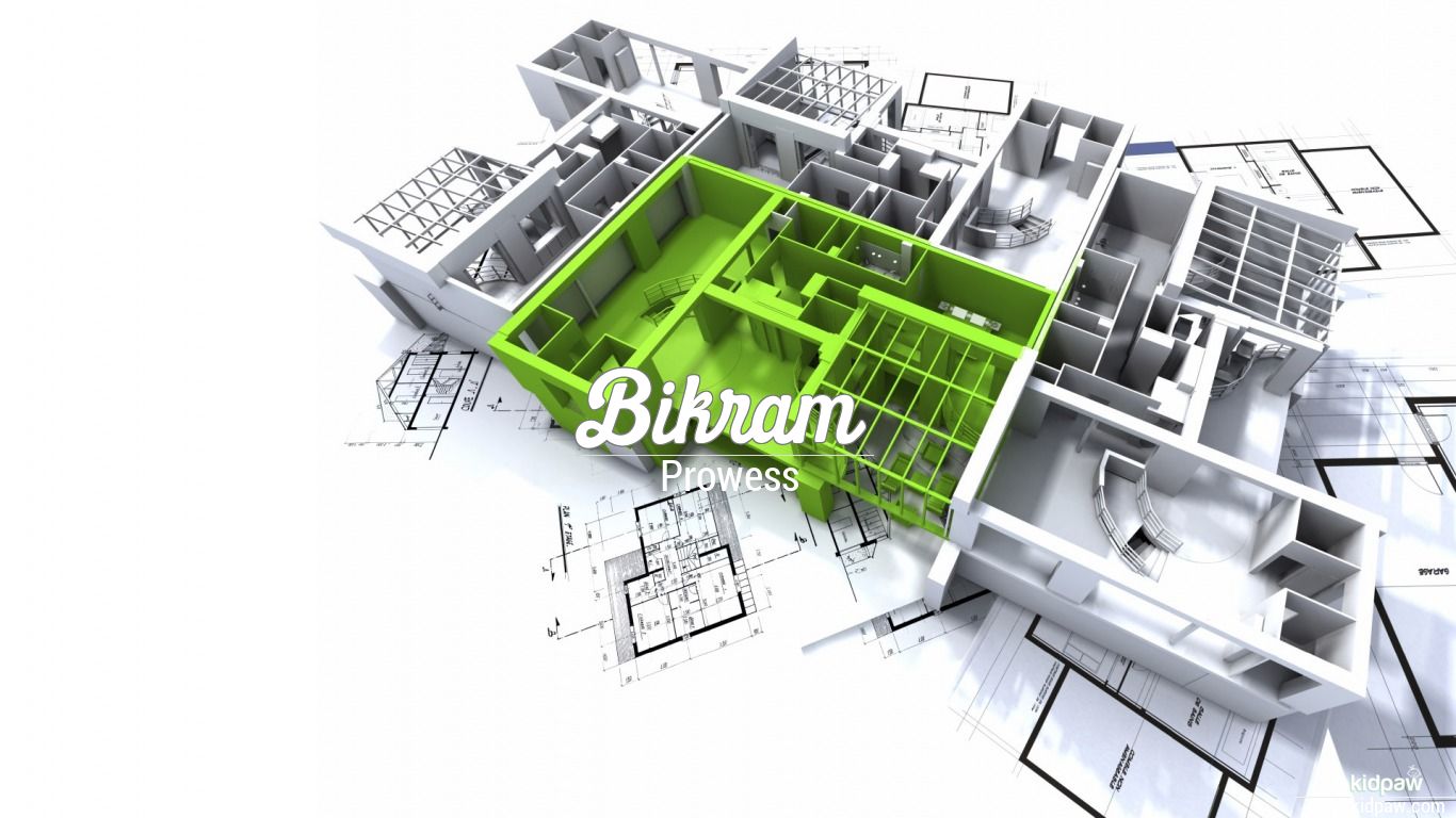 Bikram 3D Name Wallpaper for Mobile, Write बिक्रम Name on Photo Online