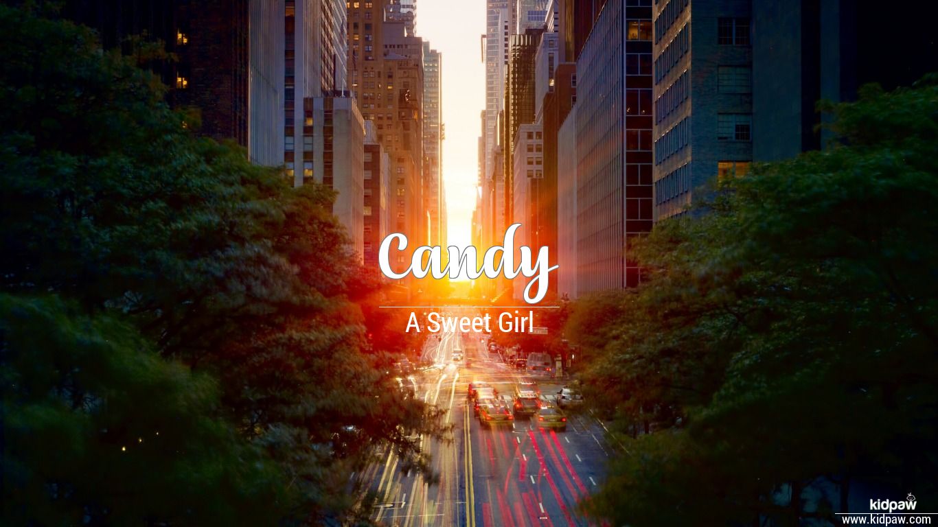 Candy 3D Name Wallpaper for Mobile, Write Name on Photo Online