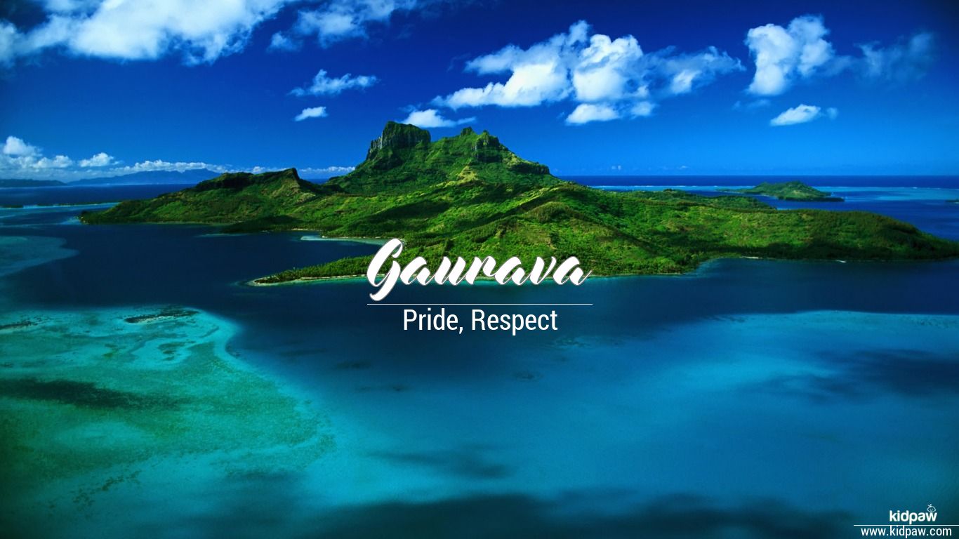 Gaurava 3D Name Wallpaper for Mobile, Write गौरव Name on Photo Online