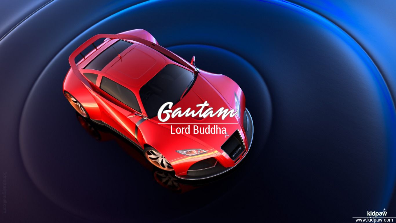 Gautam 3D Name Wallpaper for Mobile, Write गौतम Name on Photo Online