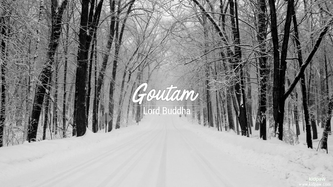 Goutam 3D Name Wallpaper for Mobile, Write गौतम Name on Photo Online