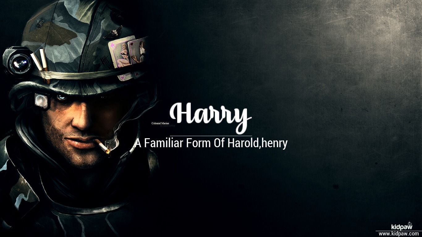 Harry 3D Name Wallpaper for Mobile, Write Name on Photo Online