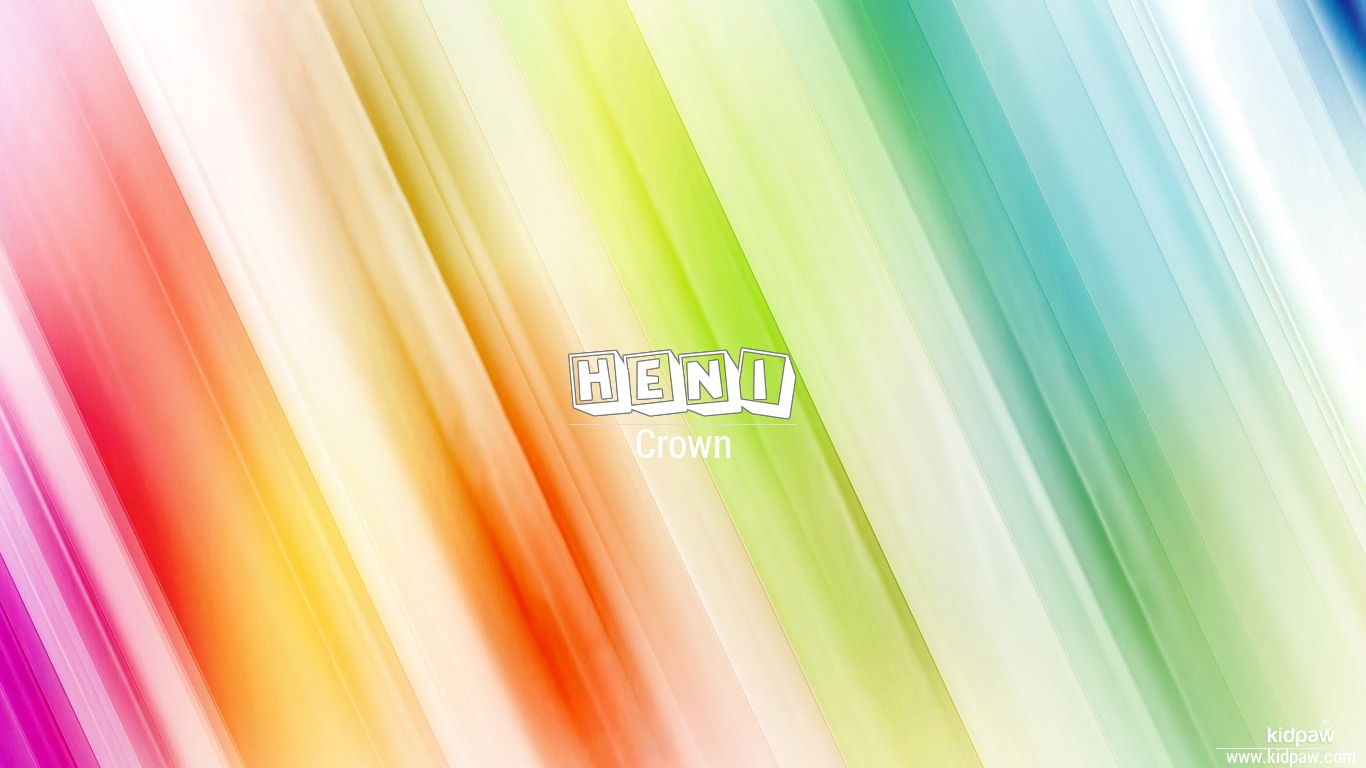 Heni 3D Name Wallpaper for Mobile, Write हेनी Name on Photo Online