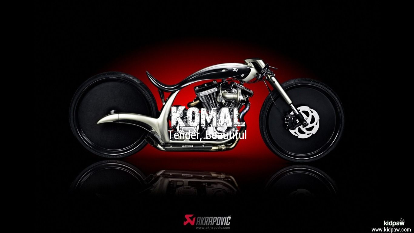 Komal 3D Name Wallpaper for Mobile, Write कोमल Name on Photo Online