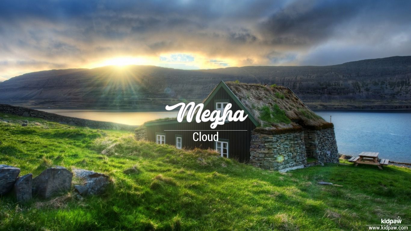 Megha 3D Name Wallpaper for Mobile, Write मेघा Name on Photo Online