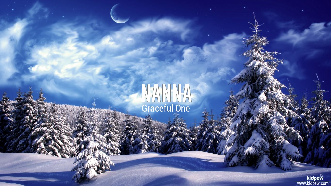 Nanna 3D Name Wallpaper for Mobile, Write Name on Photo Online