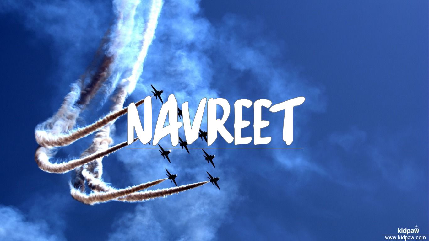 Navreet 3D Name Wallpaper for Mobile, Write Name on Photo Online
