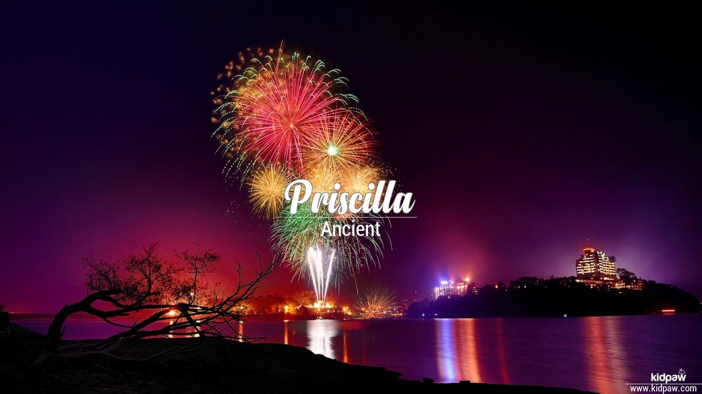 Priscilla 3D Name Wallpaper for Mobile, Write Name on Photo Online