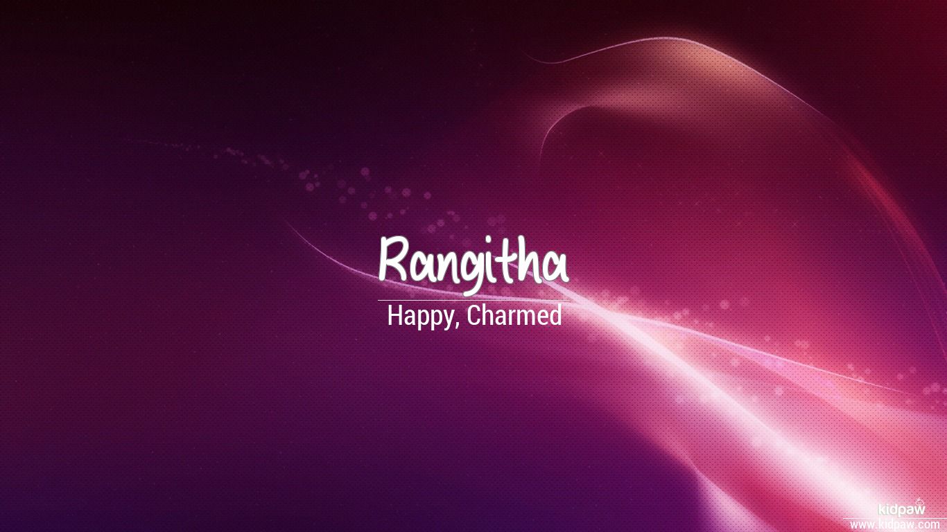 Rangitha 3D Name Wallpaper for Mobile, Write रंगिथा Name on Photo Online