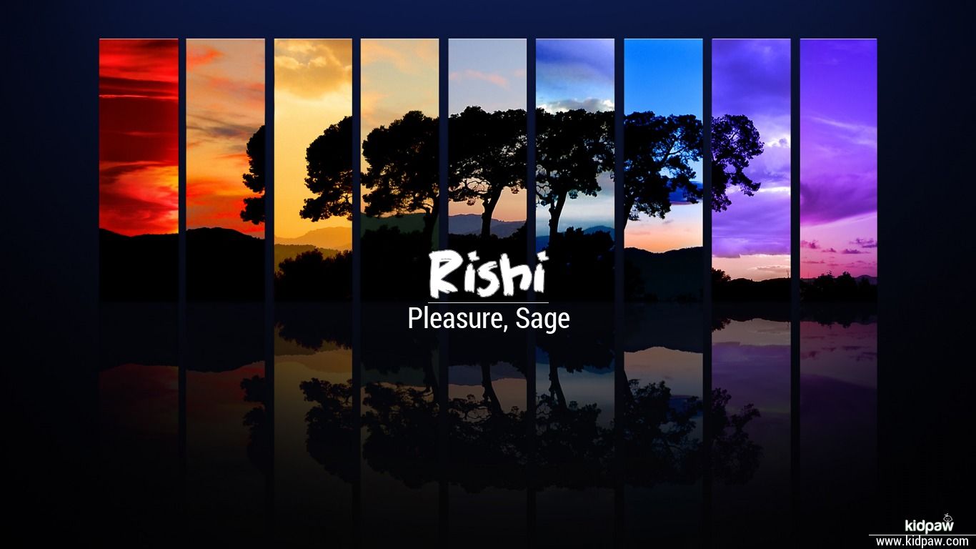 Rishi 3D Name Wallpaper for Mobile, Write ऋषि Name on Photo Online