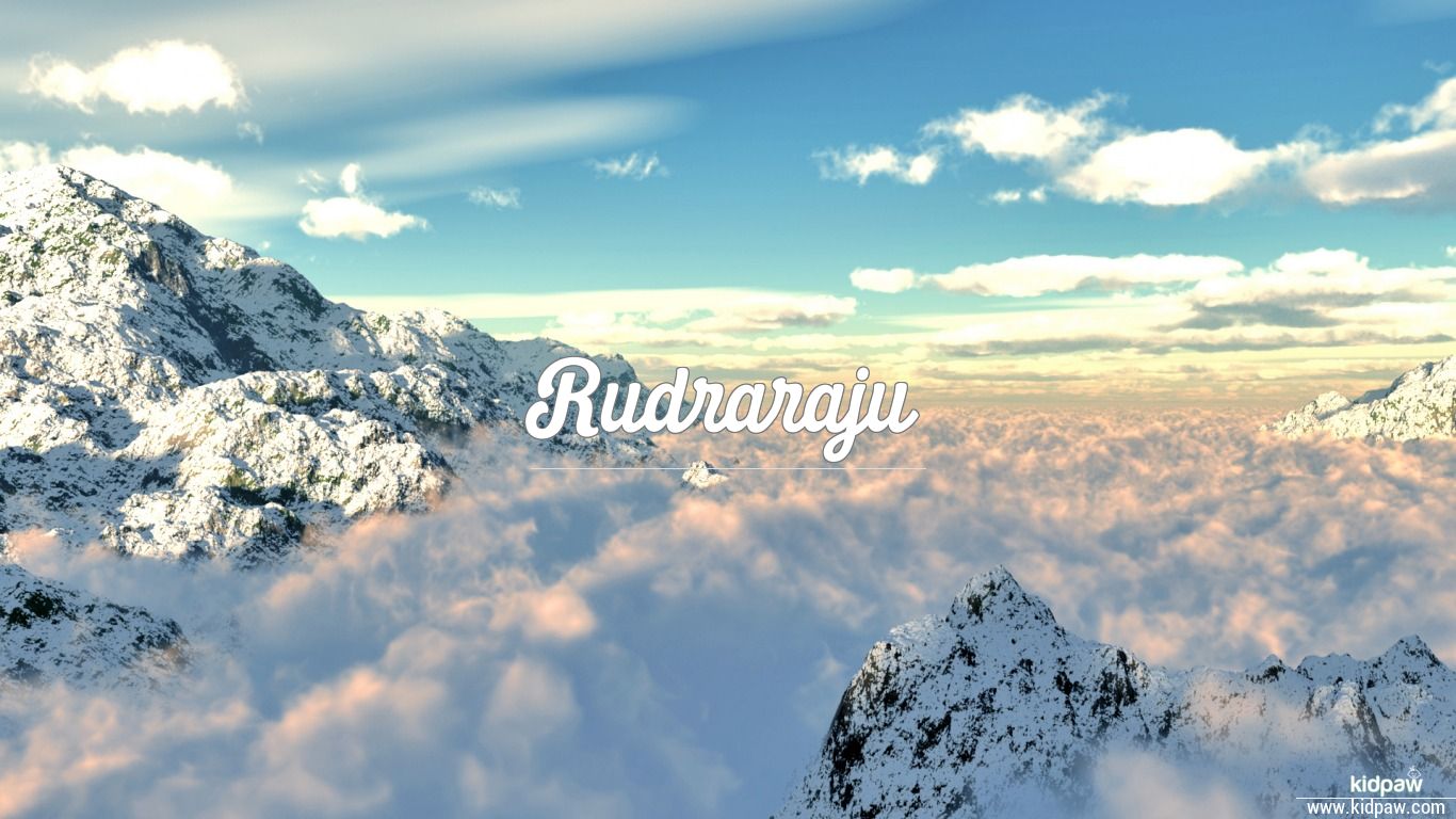 Rudraraju 3D Name Wallpaper for Mobile, Write रुद्रराजु Name on Photo Online