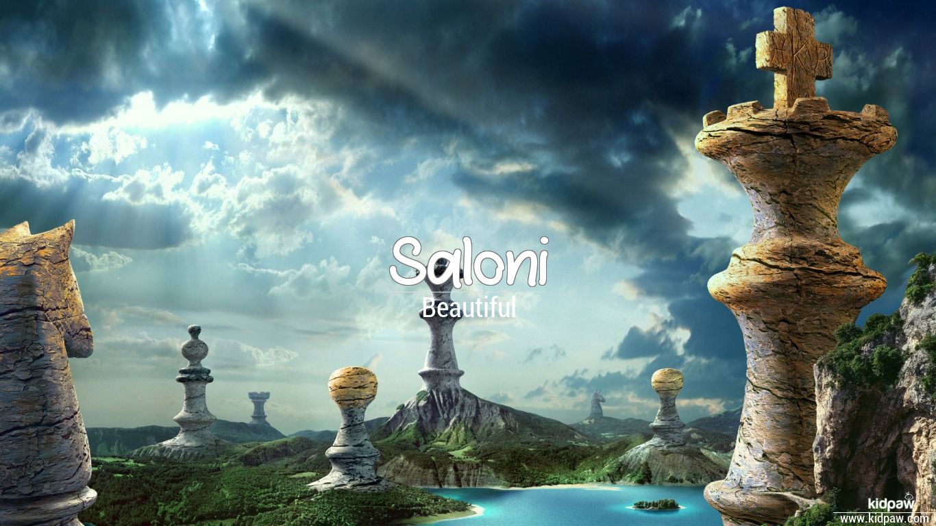 Saloni 3D Name Wallpaper for Mobile, Write सलोनी Name on Photo Online