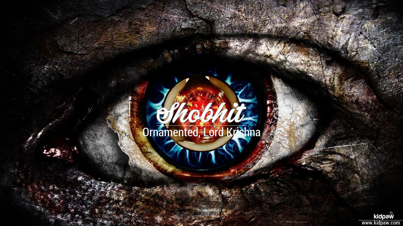 Shobhit 3D Name Wallpaper for Mobile, Write शोभित Name on Photo Online