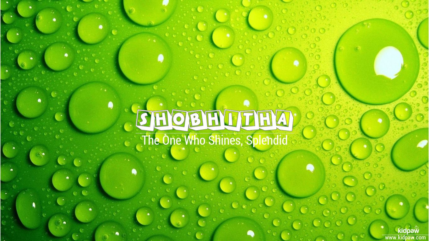 Shobhitha 3D Name Wallpaper for Mobile, Write शोभित Name on Photo Online