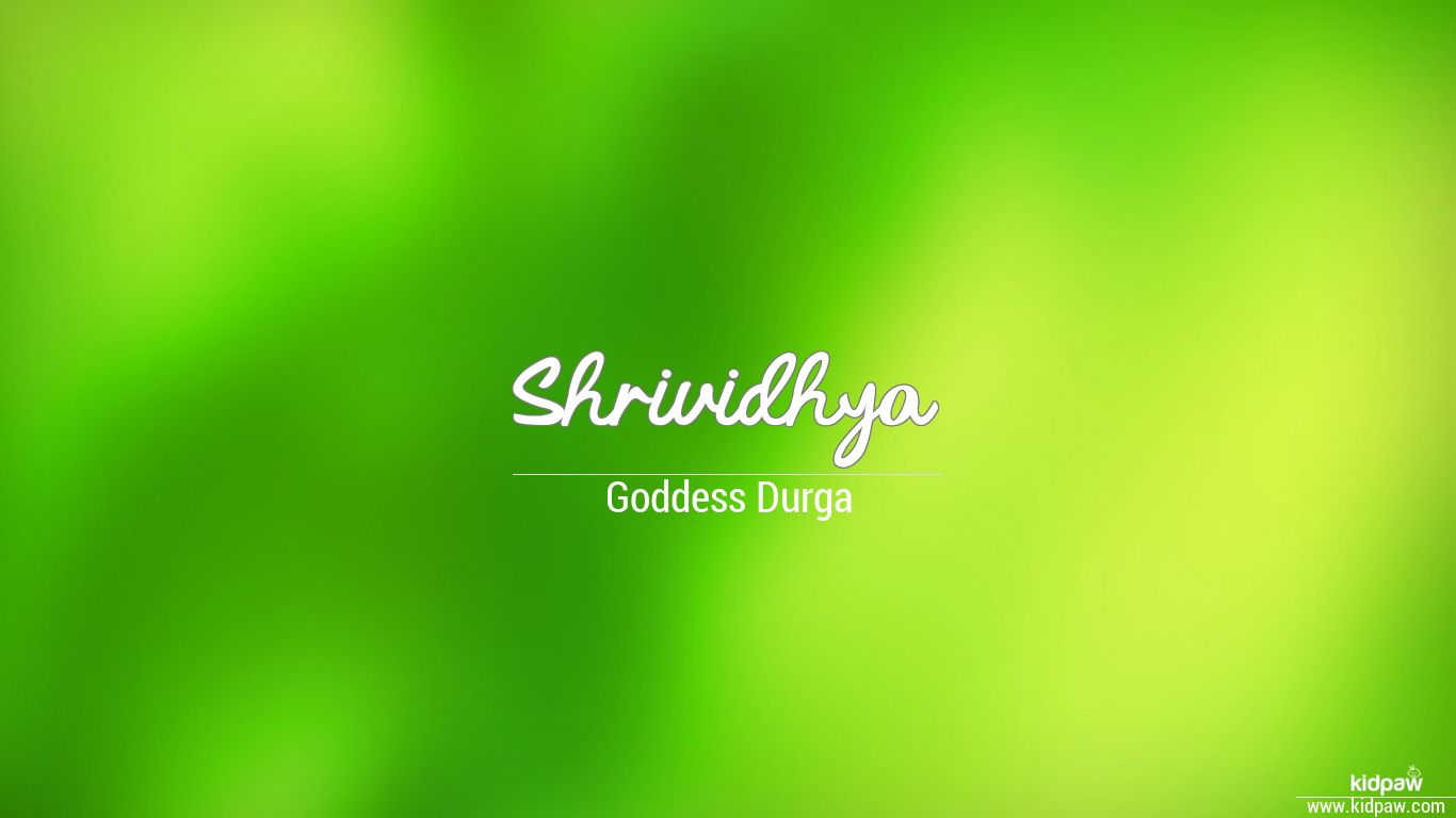 Shrividhya 3D Name Wallpaper for Mobile, Write श्रीविद्या Name on Photo  Online