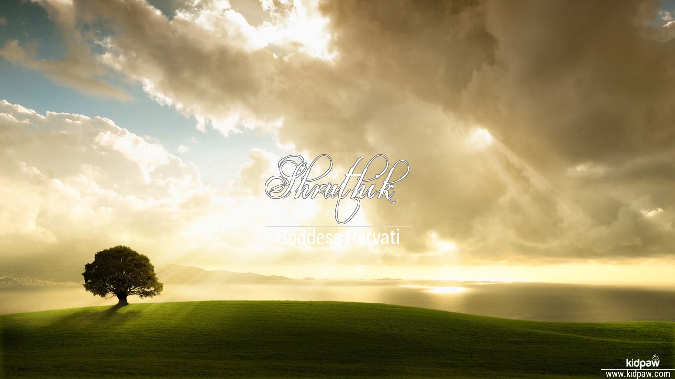 Shruthik 3D Name Wallpaper for Mobile, Write श्रुथीक Name on Photo Online