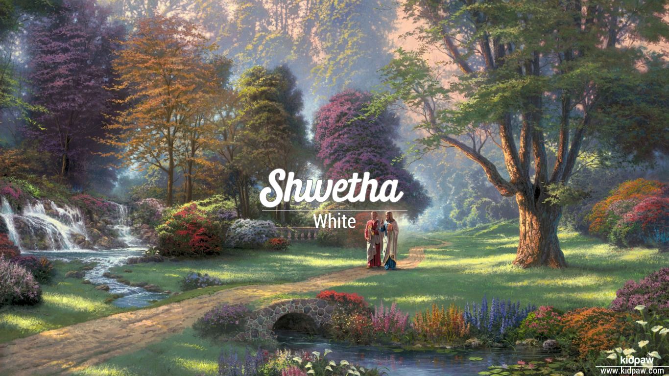 Shwetha 3D Name Wallpaper for Mobile, Write श्वेता Name on Photo Online