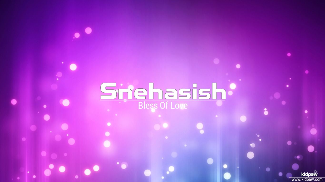 Snehasish 3D Name Wallpaper for Mobile, Write स्नेहासीश Name on Photo Online