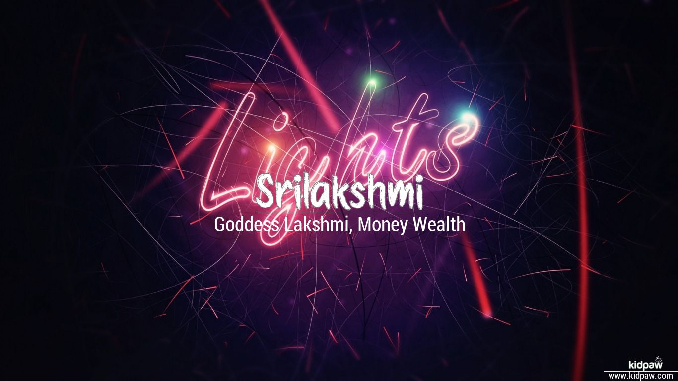 Srilakshmi 3D Name Wallpaper for Mobile, Write श्रीलक्ष्मी Name on Photo  Online