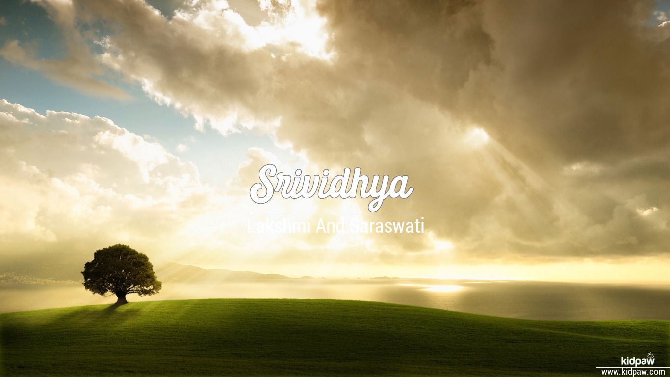 Srividhya 3D Name Wallpaper for Mobile, Write श्रीवीड्या,श्री वीध्या Name  on Photo Online