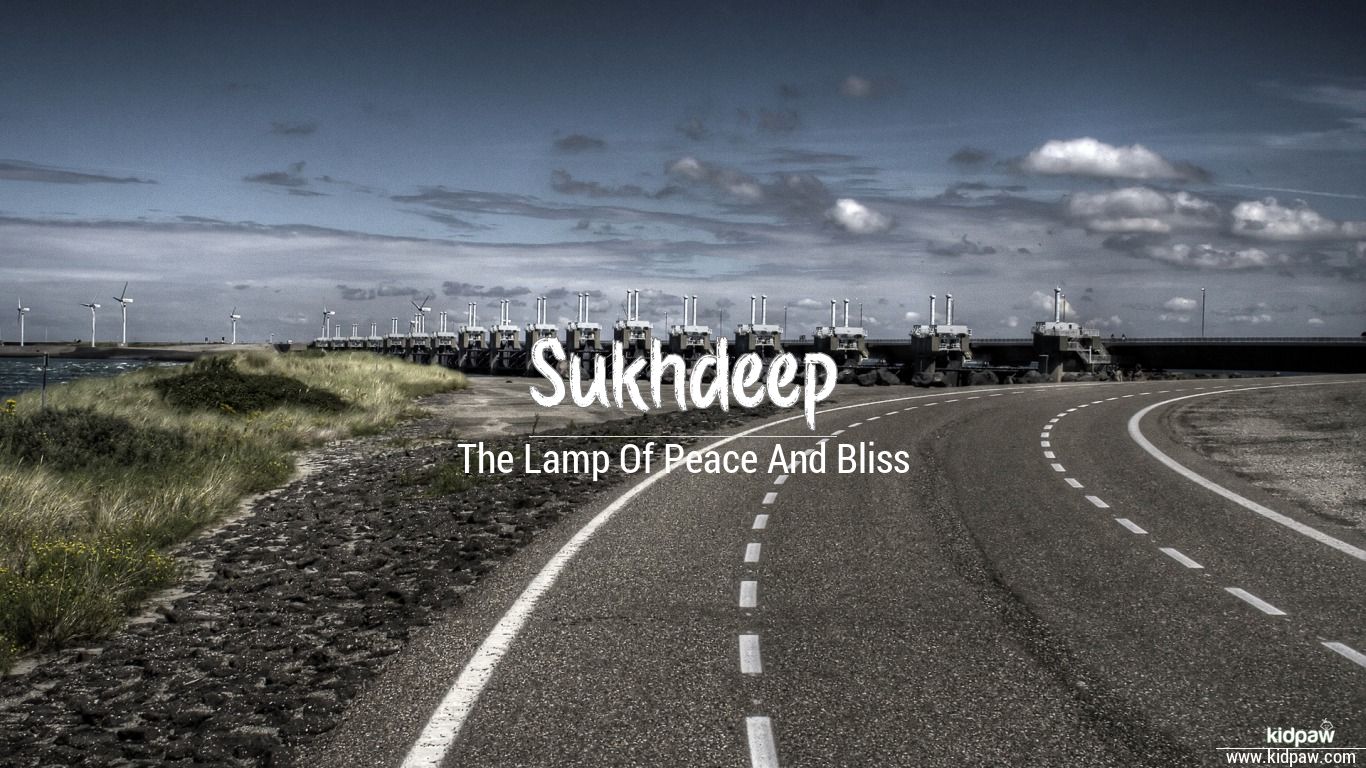 Sukhdeep 3D Name Wallpaper for Mobile, Write Name on Photo Online