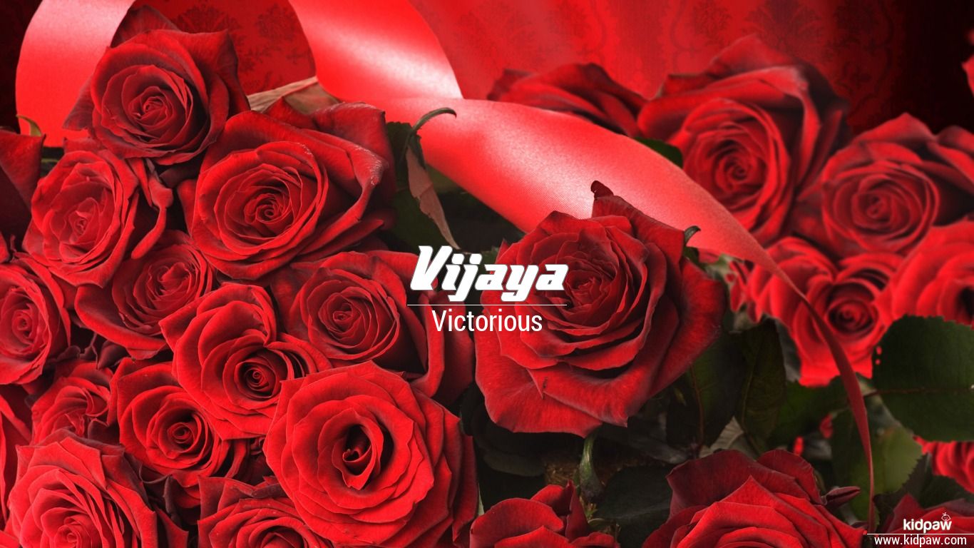 Vijaya 3D Name Wallpaper for Mobile, Write विजया Name on Photo Online